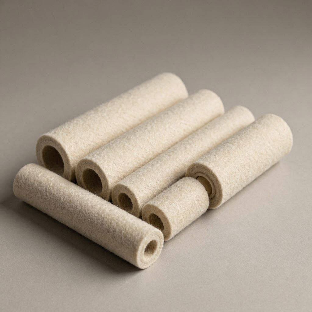 Felt tubes & rollers