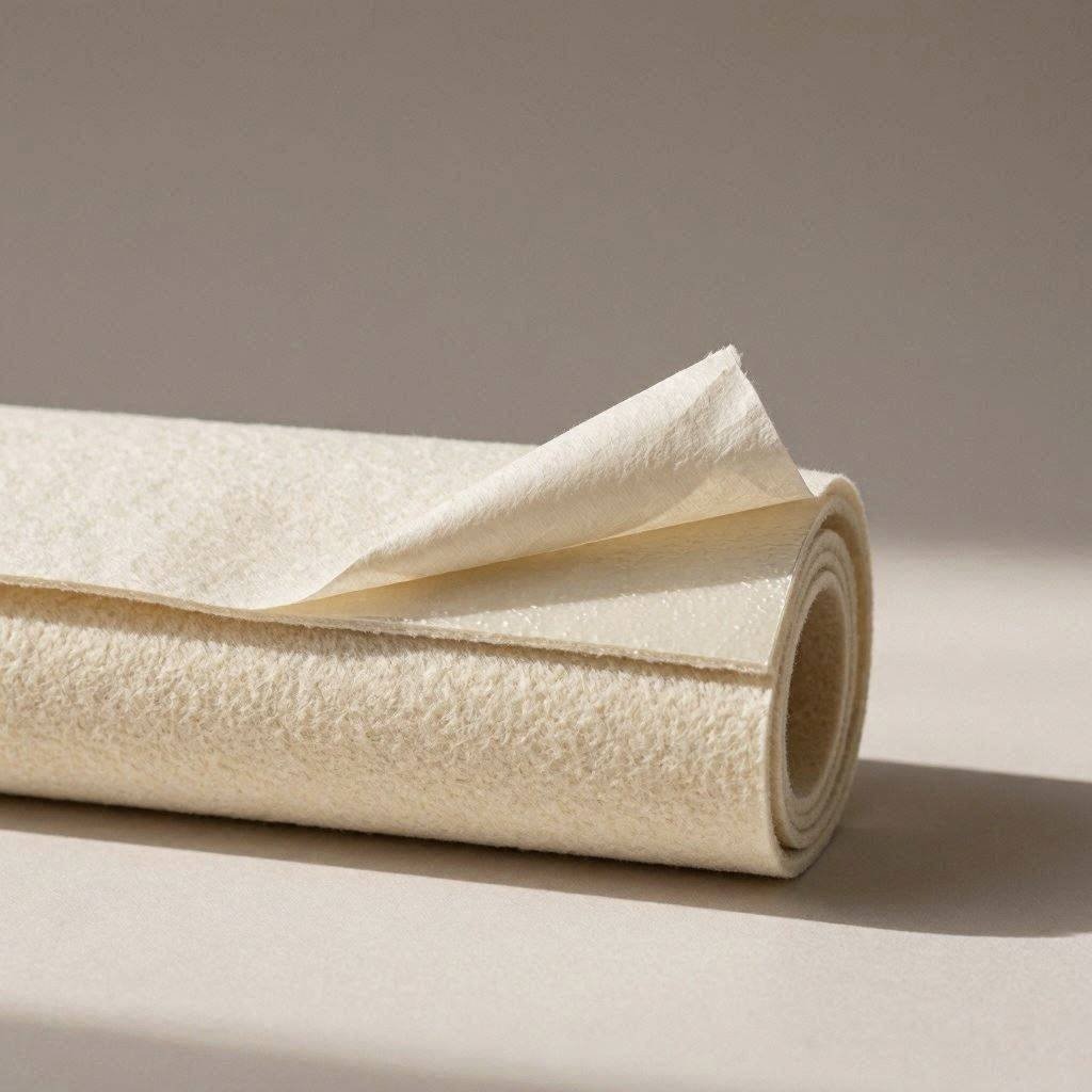 Self-adhesive felt