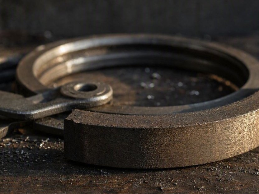 Brake linings and brake rings for a Sulzer loom